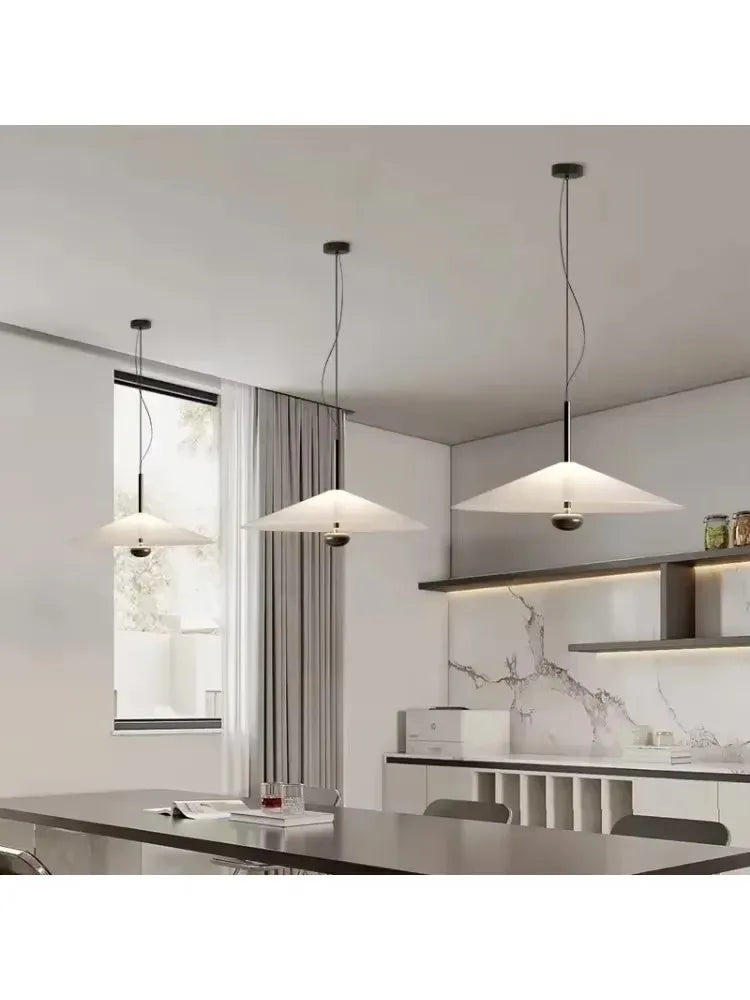Minimalist Glass Pendant Light for Dining Room