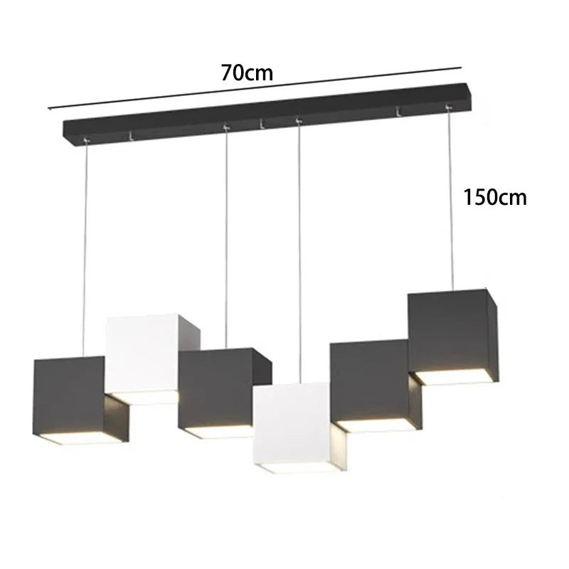 Minimalist Iron Pendant Light for Dining Room