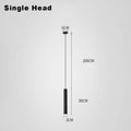 Minimalist Aluminum Pendant Light Adjustable