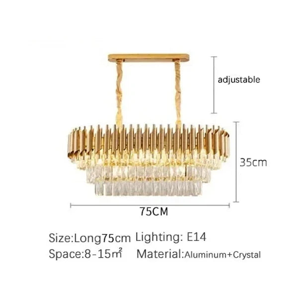 Iron Chandelier Modern Ceiling Light Pendant Lamp