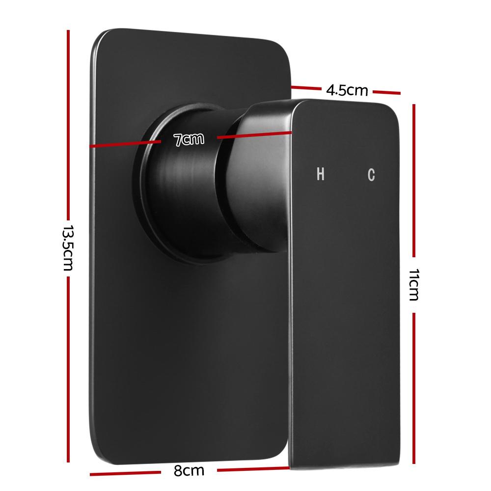 Cefito Shower Mixer Tap Wall Bath Taps Brass Hot Cold Basin Bathroom