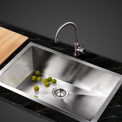 Cefito 30cm x 45cm Stainless Steel Kitchen Sink Under/Top/Flush Mount
