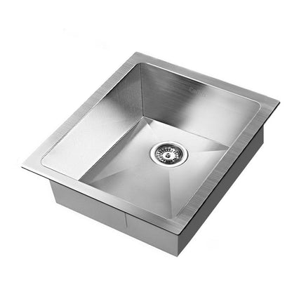 Cefito 39cm x 45cm Stainless Steel Kitchen Sink Under/Top/Flush Mount