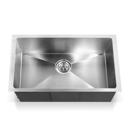 Cefito 70cm x 45cm Stainless Steel Kitchen Sink Under/Top/Flush Mount