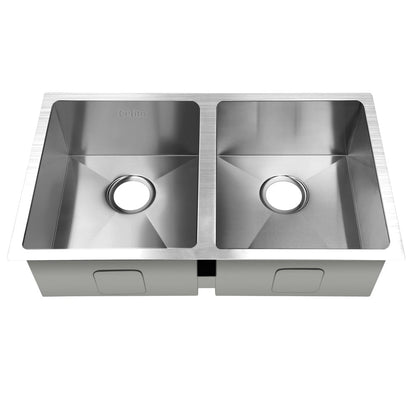 Cefito 77cm x 45cm Stainless Steel Kitchen Sink Under/Top/Flush Mount