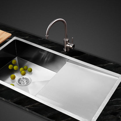 Cefito 96cm x 45cm Stainless Steel Kitchen Sink Under/Top/Flush Mount
