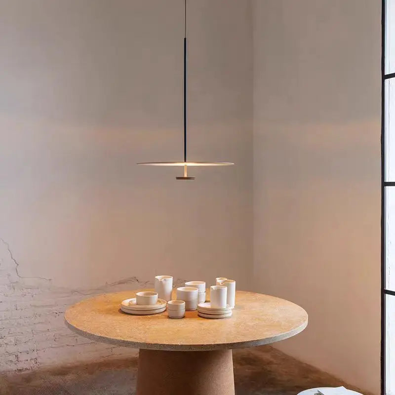 Minimalist Iron Pendant Light for Bedroom