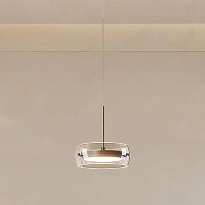 Lámpara Colgante Nórdica de Cristal para Comedor