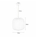 Italian Spokes Wire Cage Pendant Light in Gold for Staircase and Lobby