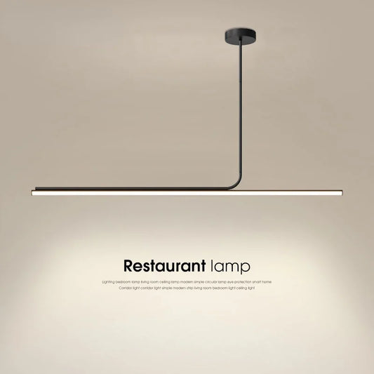 Minimalist Iron Pendant Light for Dining Room