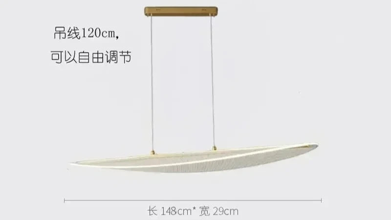 Minimalist Iron Pendant Light for Dining Room