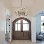 Nordic Wooden Chandelier Pendant Light