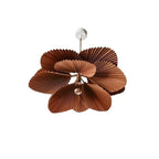 Lámpara colgante de papel bohemio - Diseño floral