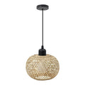 Bohemian Bamboo Rattan Pendant Light for Dining