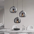 Modern Glass Pendant Light for Dining Room