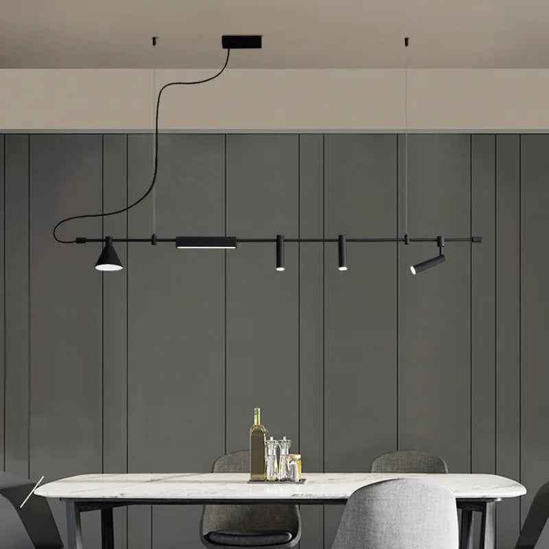 Industrial Iron Pendant Light for Dining Kitchen Bar