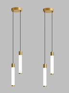 Sunlight Tube Restaurant Bedroom Bedside Long Line Pendant Lamp Modern Minimalist Fish Line Lamp White Acrylic Pendant Lamp