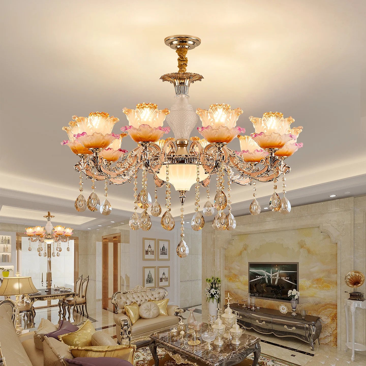 European Crystal Chandelier Luxury Lighting