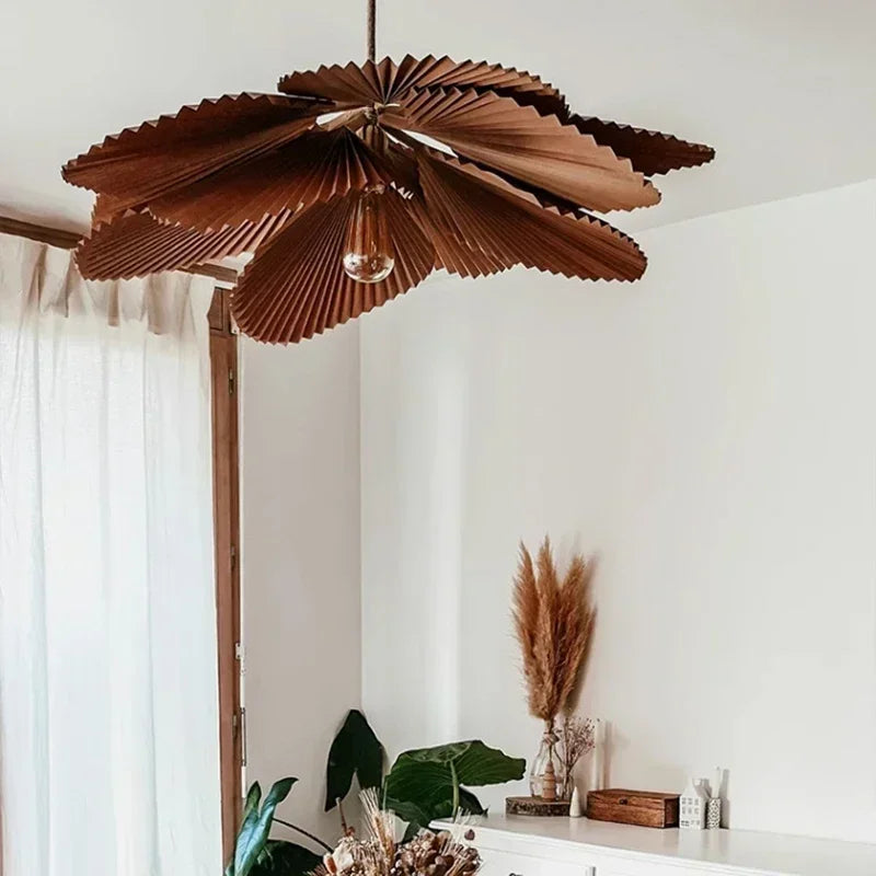 Bohemian Paper Pendant Light - Flower Design