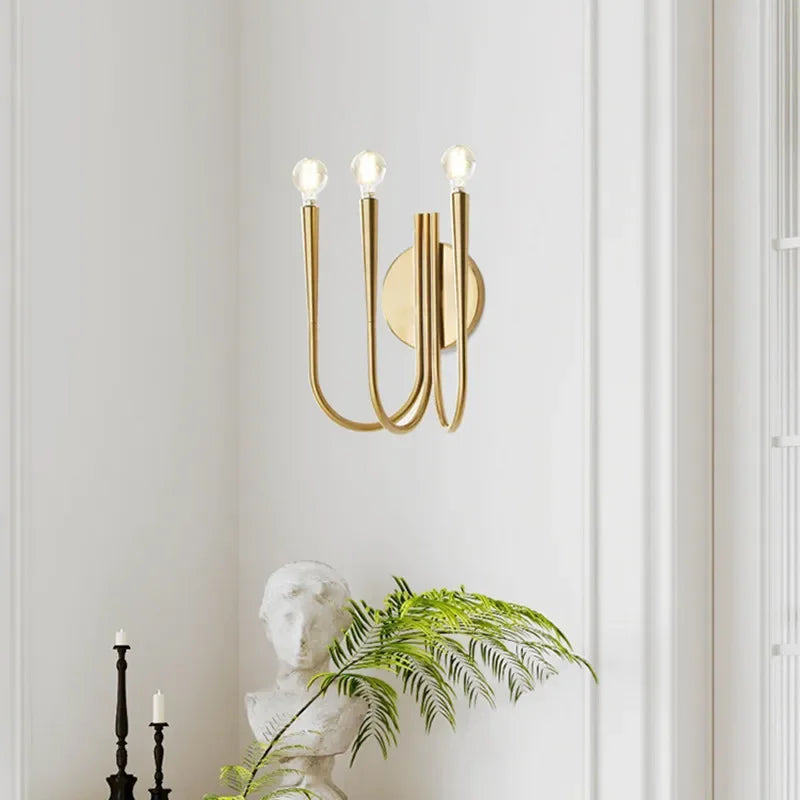 Iron Bronze Retro Dining Chandelier
