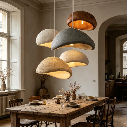 Minimalist Resin Pendant Light for Dining Room