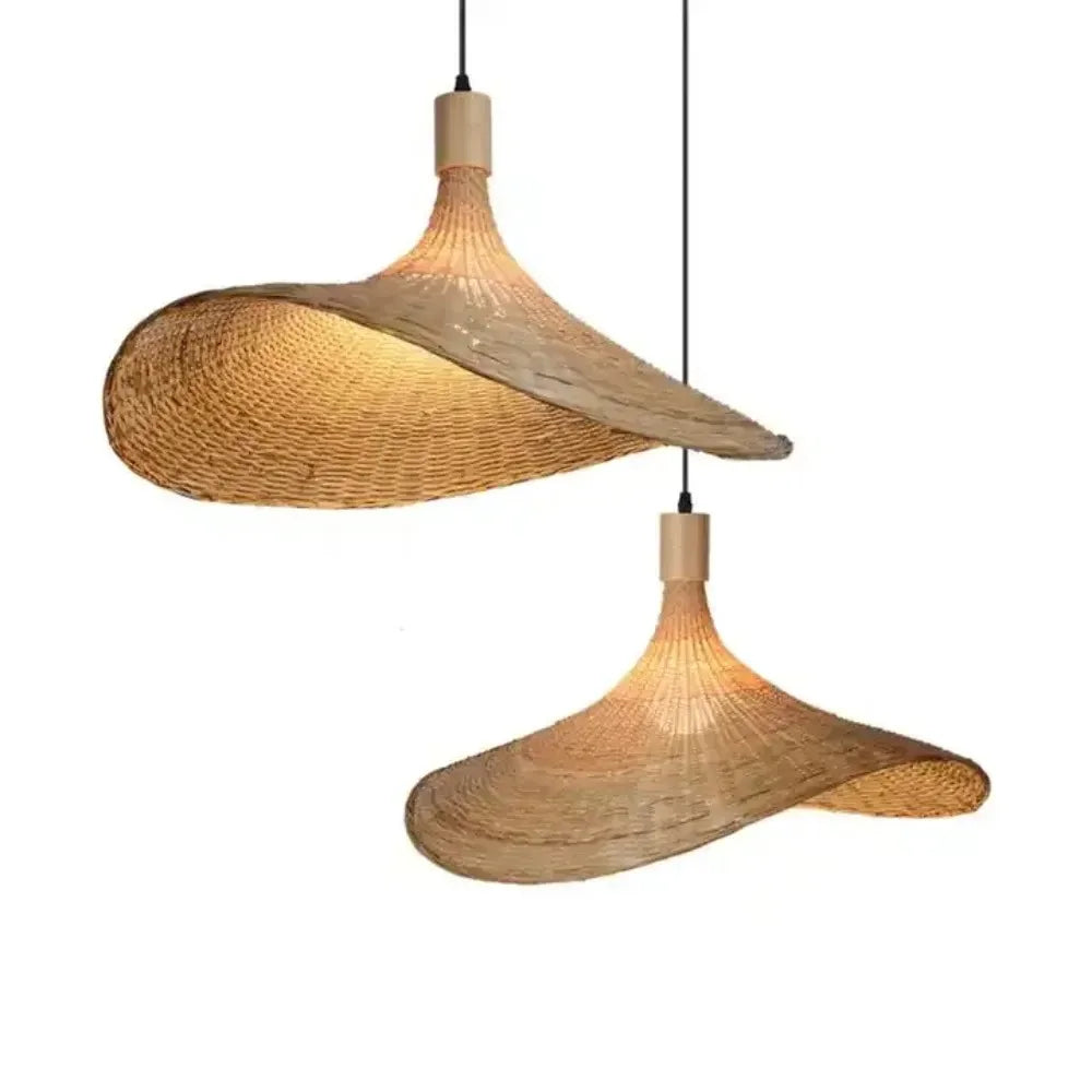 Bohemian Rattan Pendant Light for Dining Room