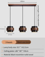 Japanese Wabi Sabi Style Bar Pendant Lamp Personalized and Creative Retro Style Homestay Restaurant Atmosphere Lighting Fixtures