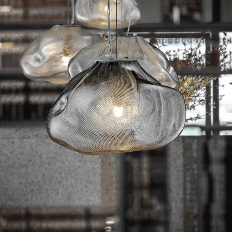 Nordic Glass Pendant Light Cloud Design