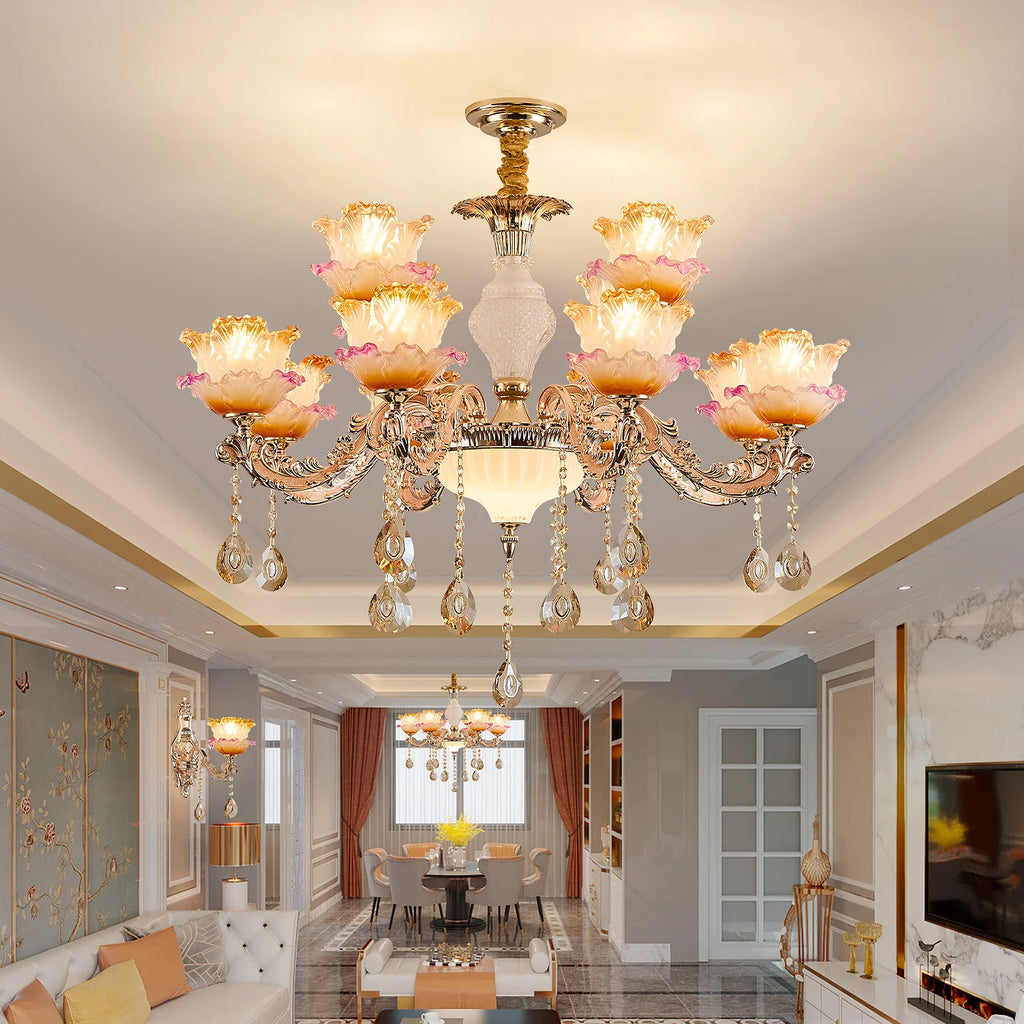 European Crystal Chandelier Luxury Lighting