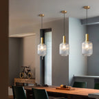 Nordic Glass Pendant Light for Dining Room
