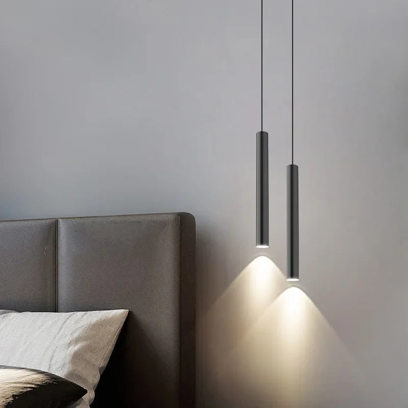Minimalist Iron Pendant Light for Bedroom
