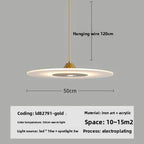 Minimalist Glass Pendant Light for Dining Room