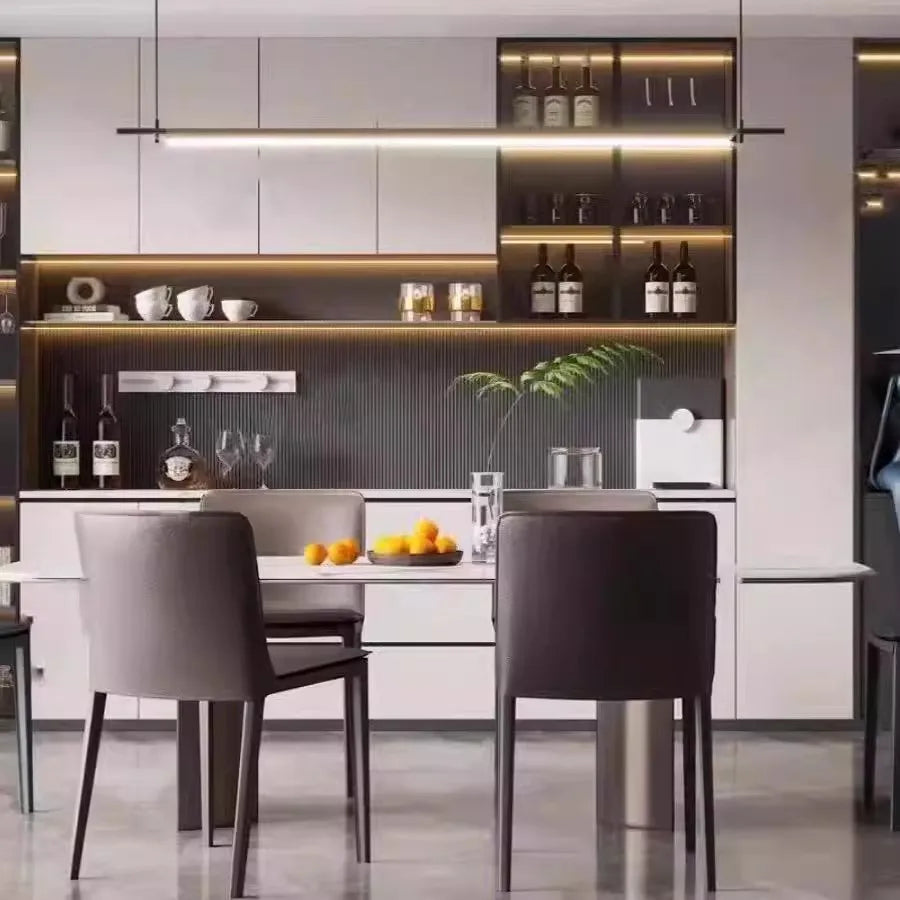 Nordic Iron Linear Pendant Light for Dining