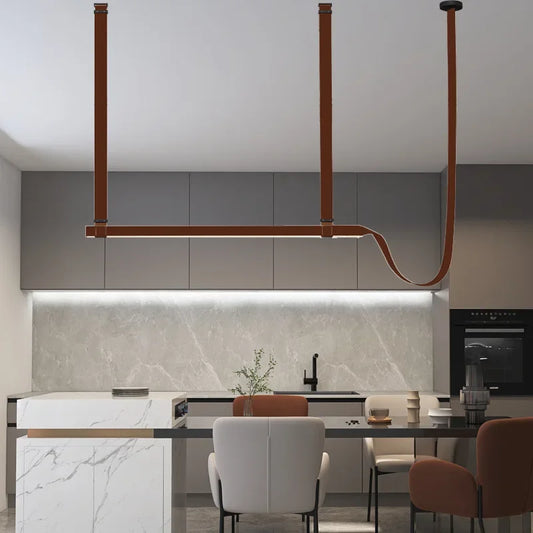 Minimalist Iron Pendant Light for Dining Room