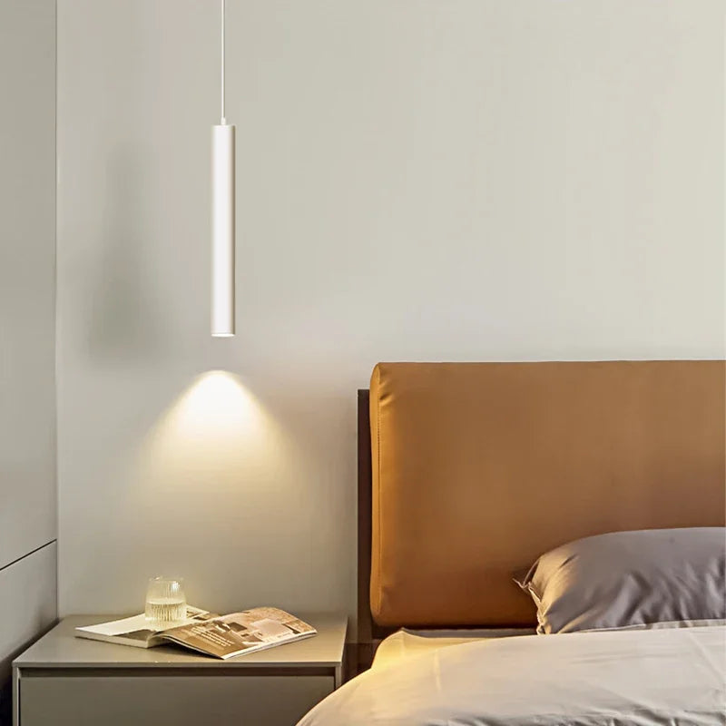 Minimalist Iron Pendant Light for Bedroom