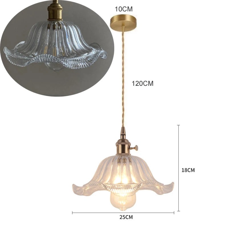 Frosted Glass Pendant Ceiling Light with Iron Finish