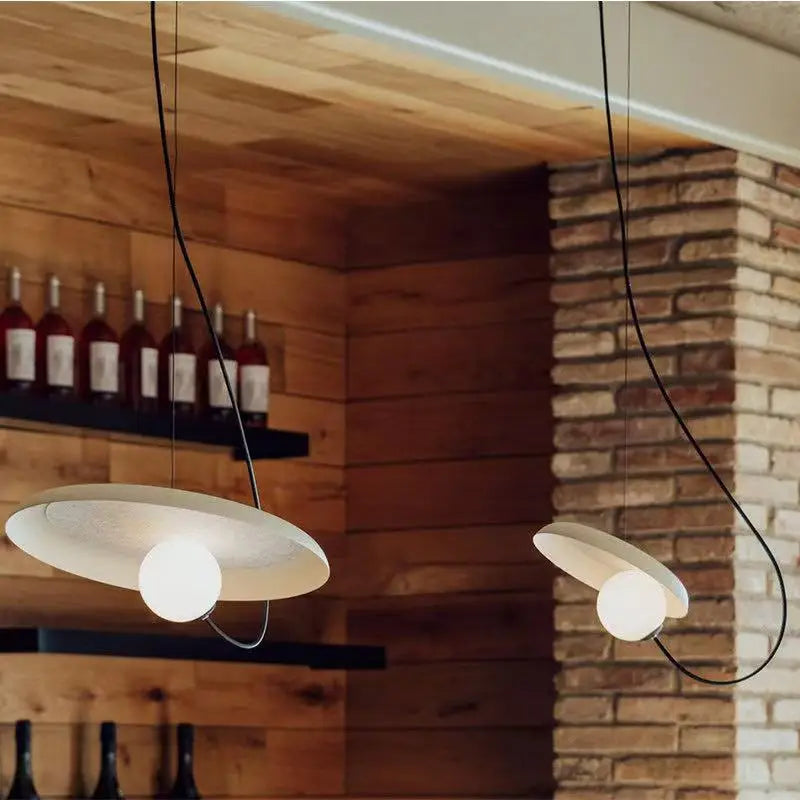 Nordic Wood Pendant Light for Bedroom Dining Room