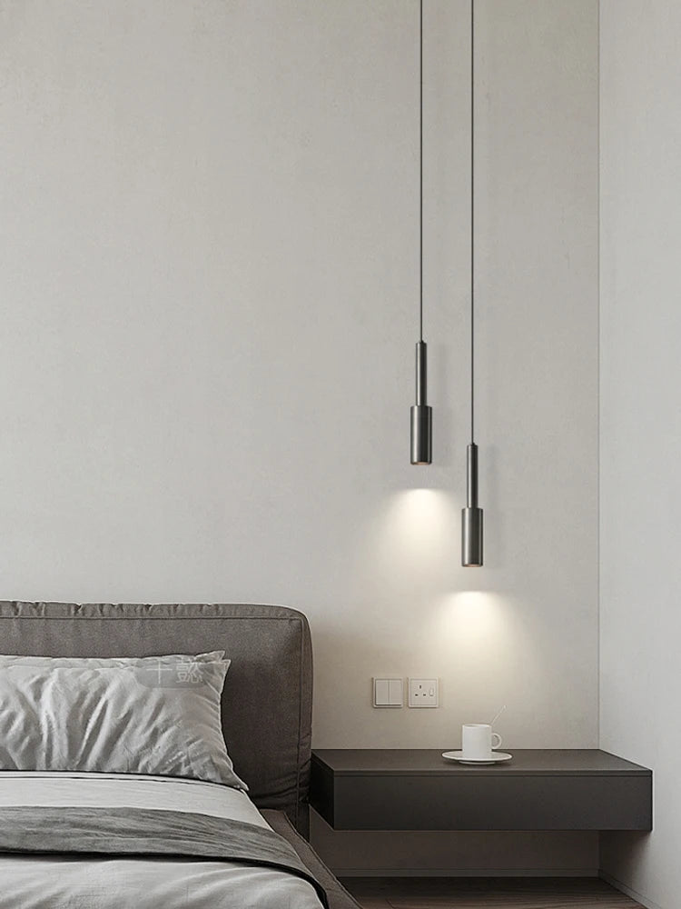 Lámpara colgante de hierro minimalista para comedor
