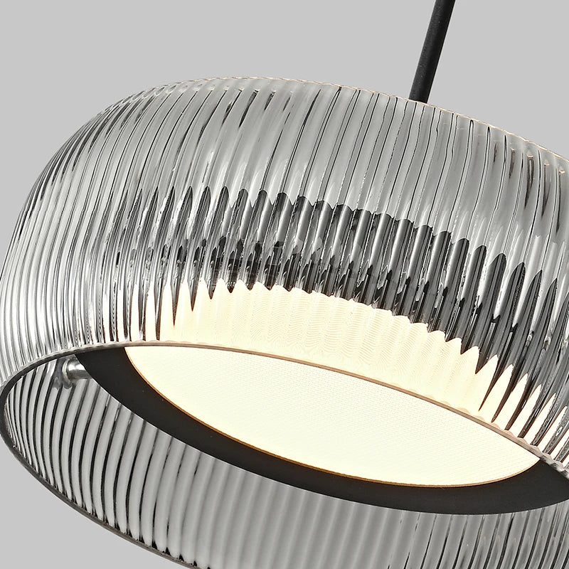 Minimalist Glass Pendant Light for Dining Room