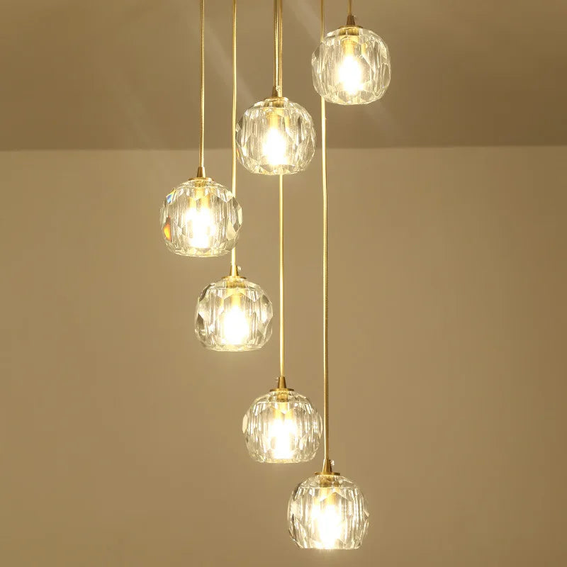 Lámpara Colgante de Cristal para Comedor
