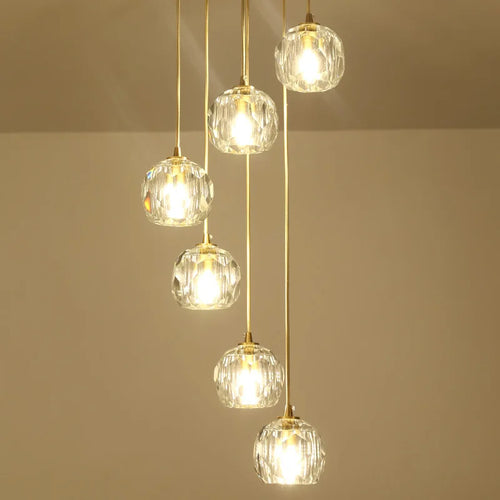 Lámpara Colgante de Cristal para Comedor
