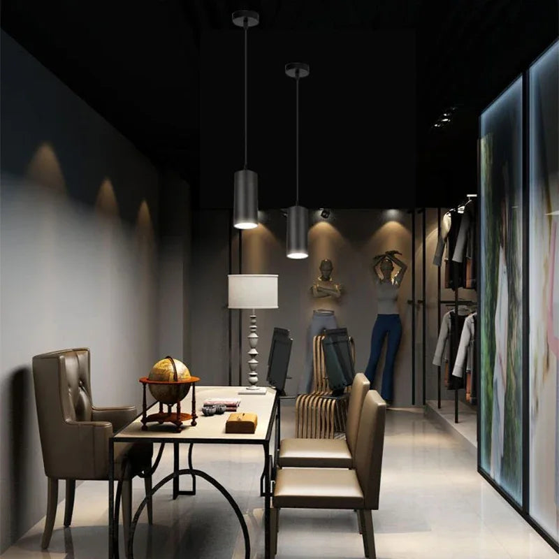 Nordic Iron Pendant Light for Bedroom & Dining