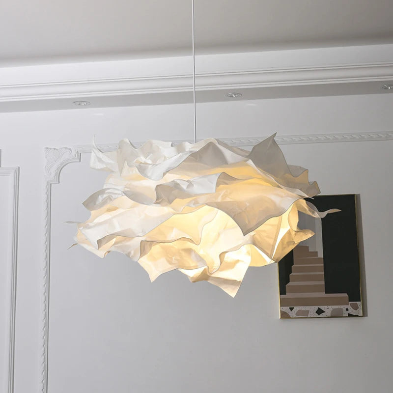 Modern Paper Pendant Light - Artistic Hanging Lamp