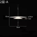 Minimalist Acrylic Iron Pendant Light for Dining