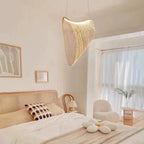 Lámpara colgante de madera nórdica para sala de estar