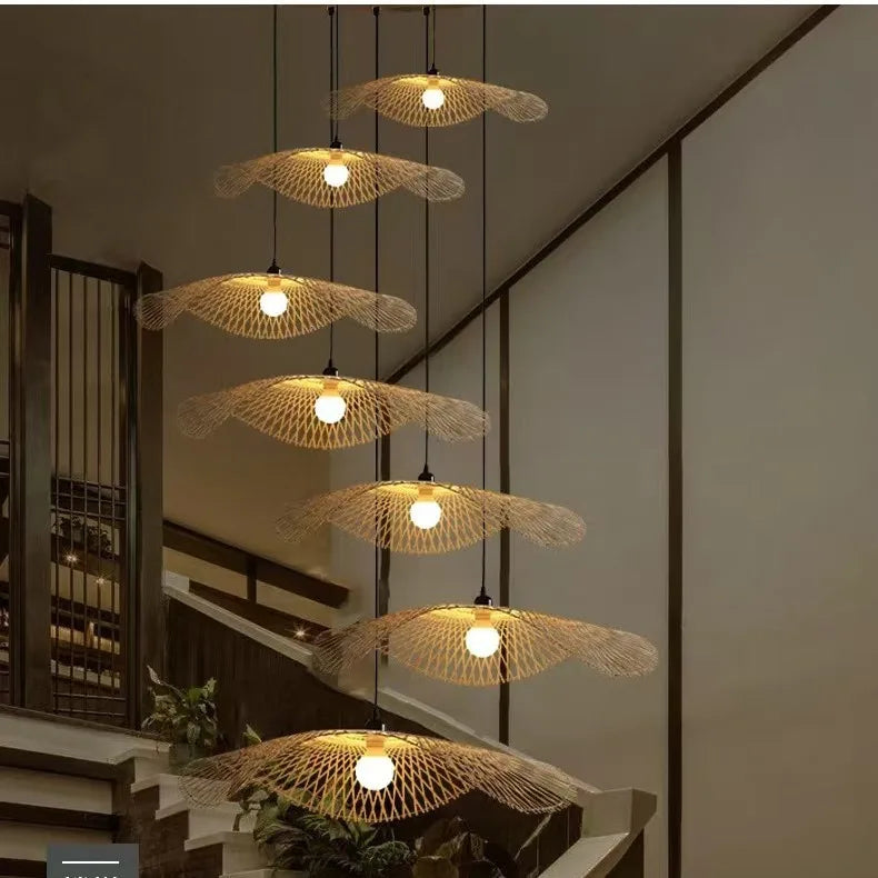 Modern Disc Crystal Pendant Lamp