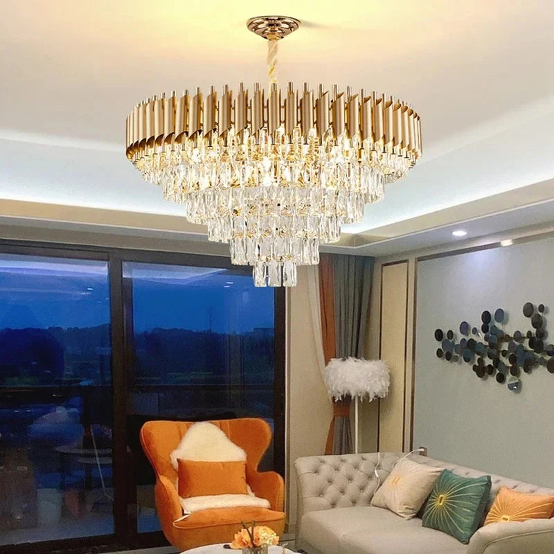 Iron Chandelier Modern Ceiling Light Pendant Lamp