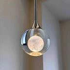 Lámpara Colgante de Cristal Minimalista para Dormitorio