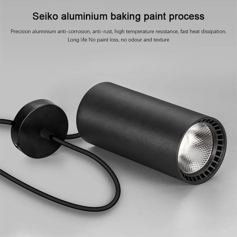 Nordic Iron Pendant Light for Bedroom & Dining