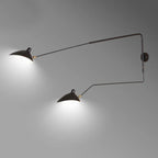 Mouille Ceiling Lamp Nordic Spider Pendant Light Multi 3/6heads for Living Room Bedroom Black Luminaire Home Decor